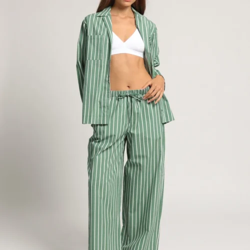 Women's green matchy pajama